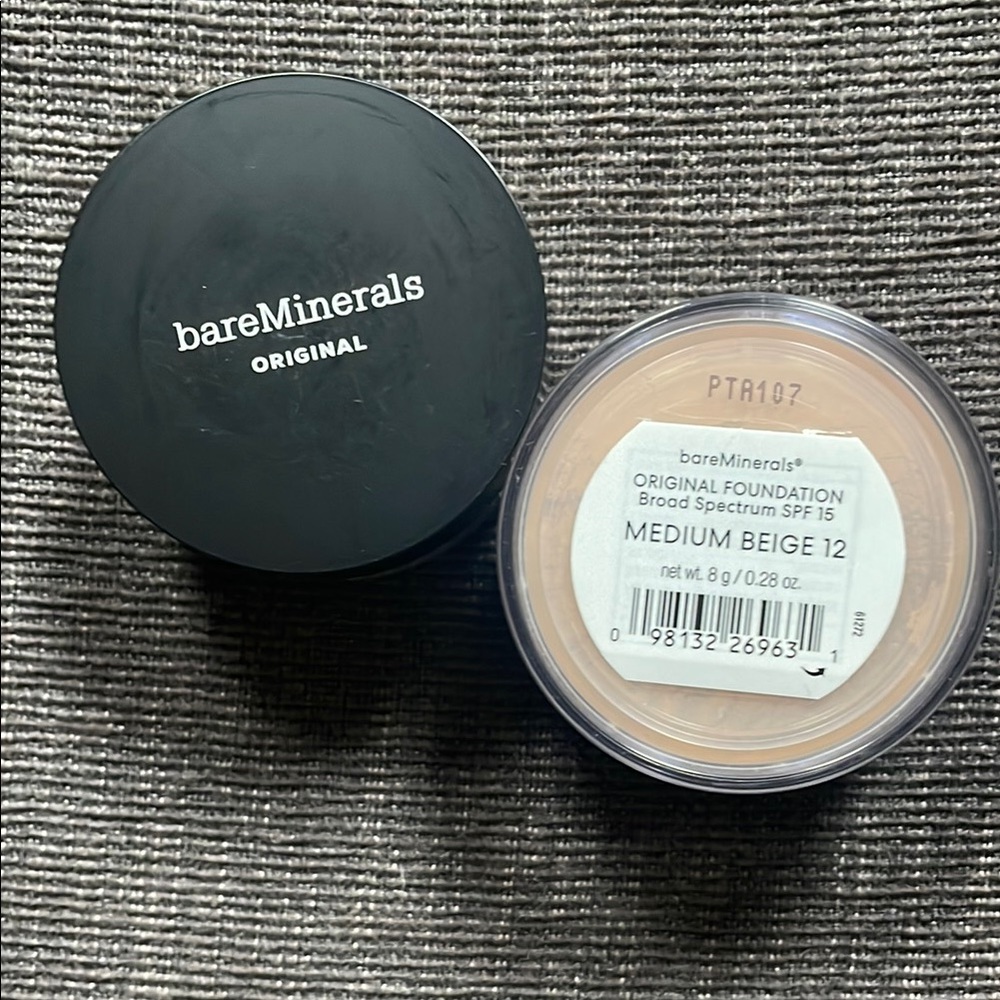 2pk bundle bareMinerals Original Foundation Medium Beige 12